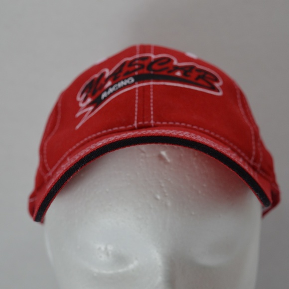 Nascar Red Racing Adjustable Hat - Picture 8 of 8